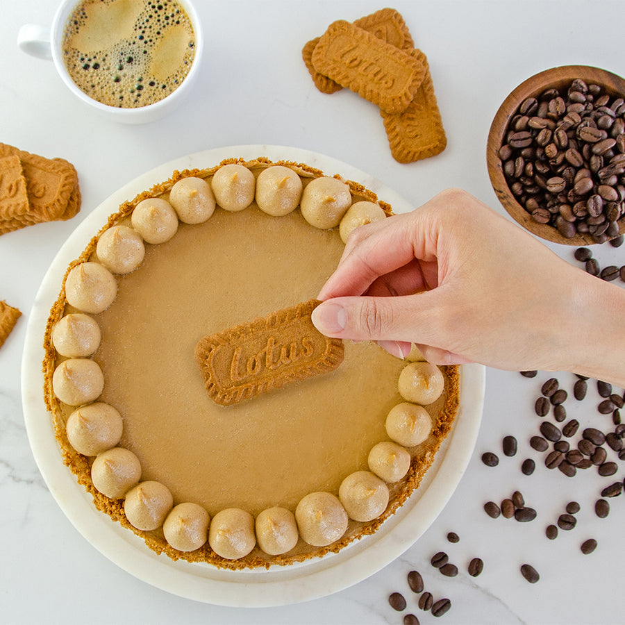 Gâteau au beurre de biscuit Biscoffee