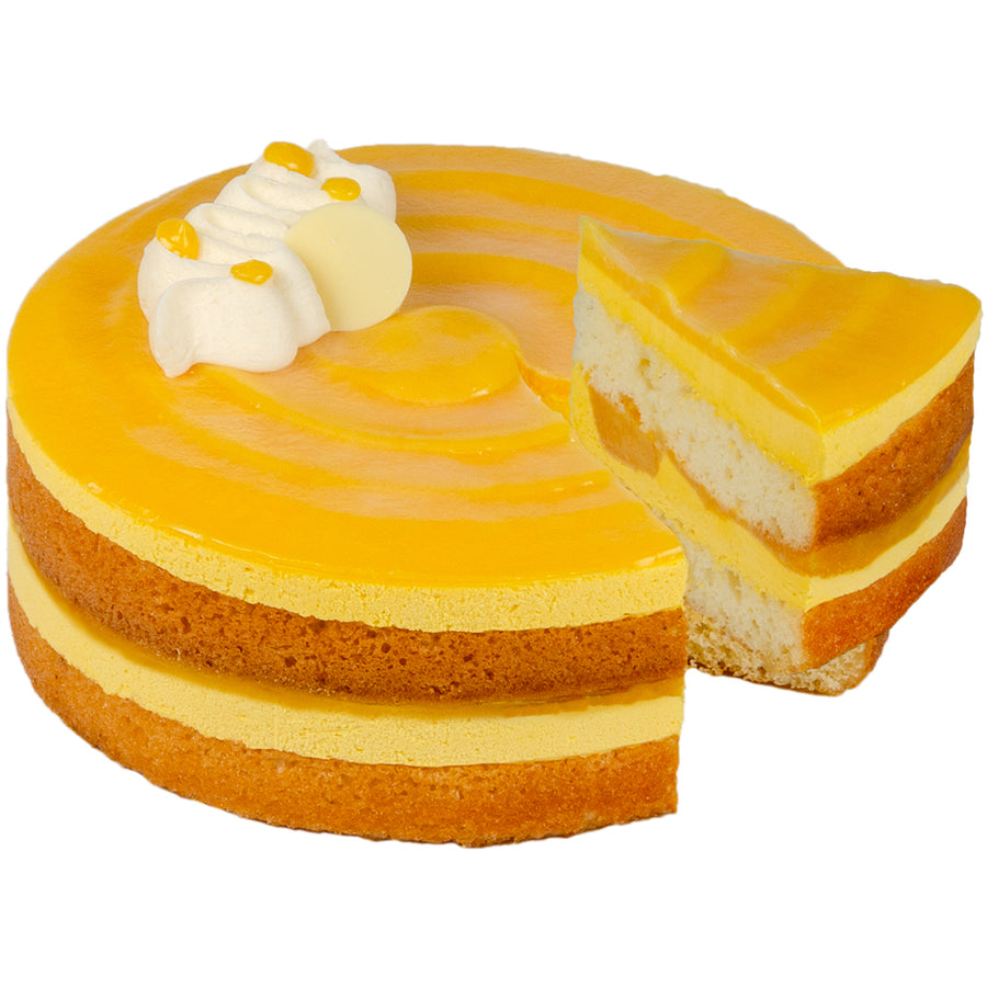 Gâteau passion à la mangue